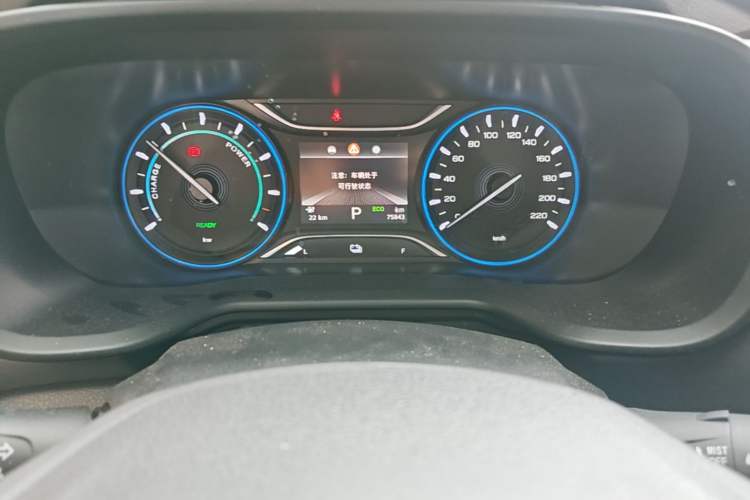 Used AION Trumpchi GE3 2020 530 Internet Enjoyment Edition Odometer Close Up