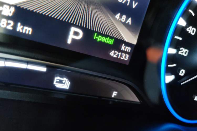 Used AION Trumpchi GE3 2020 530 Internet Enjoyment Edition Odometer Close Up