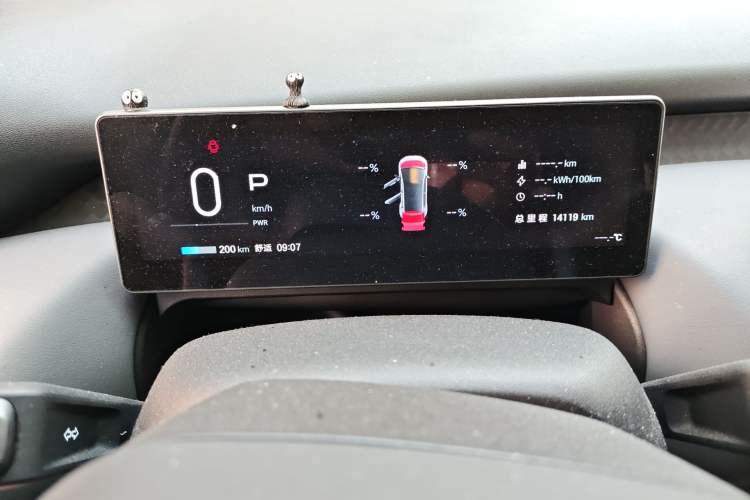 Used AION UT 2025 420 Intelligent Luxury Edition Odometer Close Up