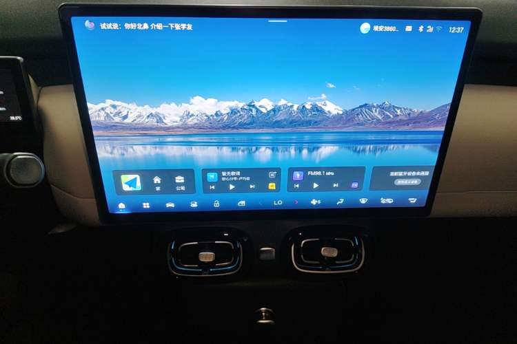 Used AION UT 2025 420 Prestige Edition Audio And AC Panel
