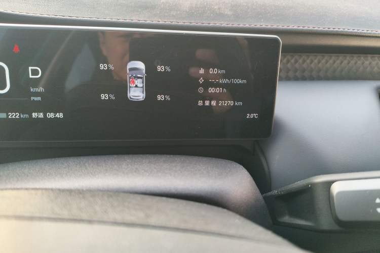 Used AION UT 2025 420 Smart Edition Odometer Close Up