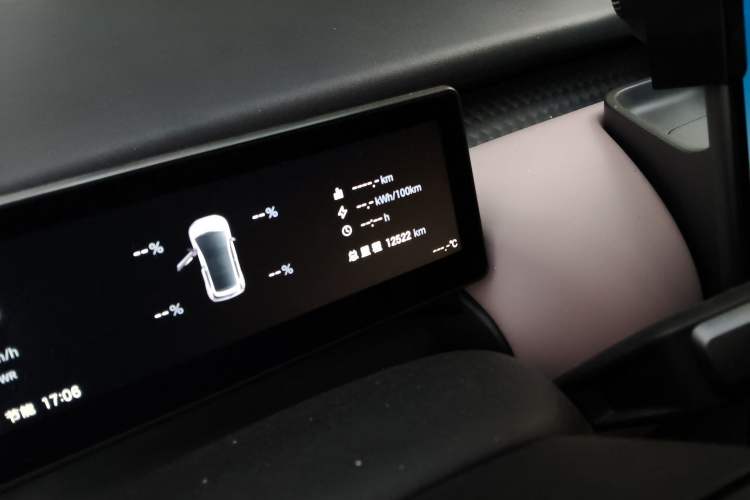 Used AION UT 2025 420 Smart Edition Odometer Close Up