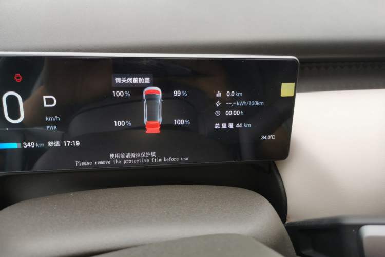 Used AION UT 2025 420 Smart Edition Odometer Close Up