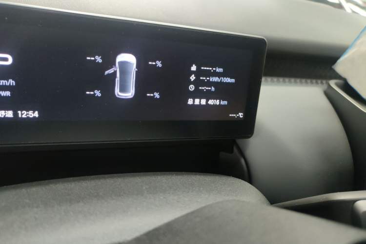 Used AION UT 2025 420 Smart Edition Odometer Close Up
