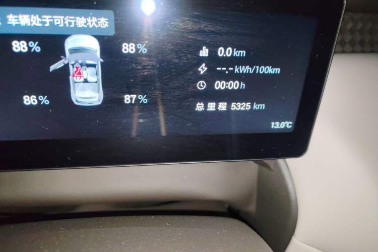 Used AION UT 2025 420 Intelligent Luxury Edition Odometer Close Up