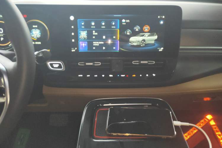 Used AION V 2020 80 Intelligent Edition Audio And AC Panel