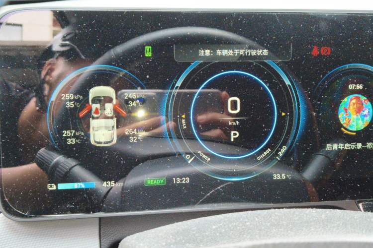 Used AION V 2020 70 Intelligent Edition Odometer Close Up