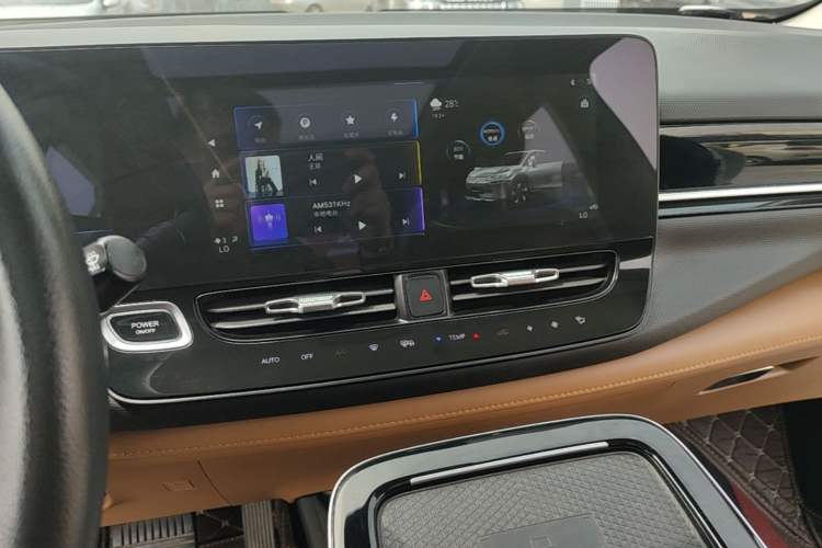 Used AION V 2020 70 Driving Premium Edition Audio And AC Panel