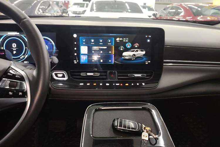 Used AION V 2020 80 Intelligent Technology Edition Audio And AC Panel