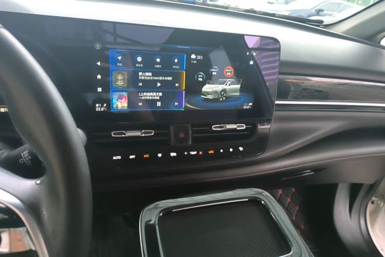 Used AION V 2021 Evolution Edition 70 Intelligent Leading Edition Audio And AC Panel