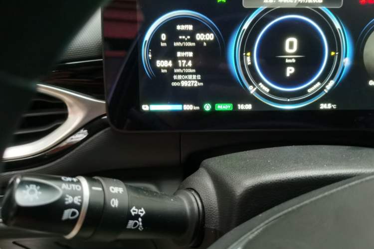 Used AION V 2021 Evolution Edition 70 Intelligent Leading Edition Odometer Close Up