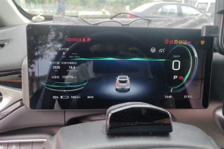 Used AION V 2022 Plus 70 Smart Technology Edition Ternary Lithium Instrument Cluster