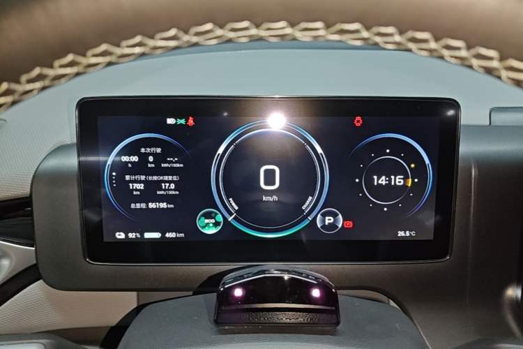Used AION V 2023 Plus 70 Smart Tech Edition Lithium Iron Phosphate Instrument Cluster