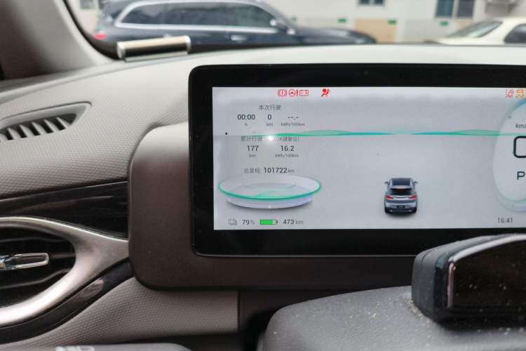Used AION V 2023 Plus 80 Smart Enjoyment Seven-Seater Edition Ternary Lithium Odometer Close Up