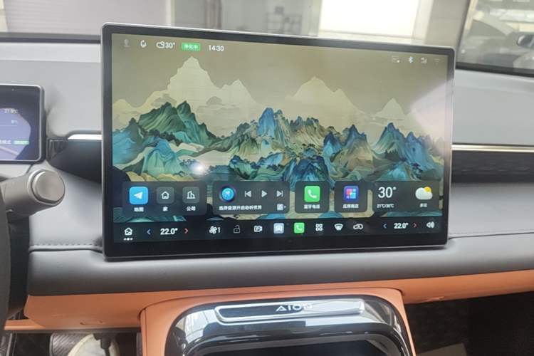 Used AION V 2024 Aion Tyrannosaurus 650 Smart Luxury Edition Audio And AC Panel