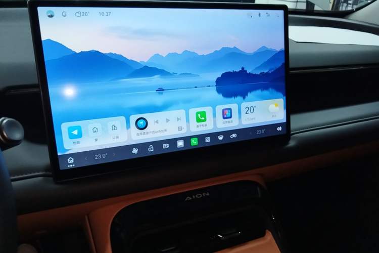 Used AION V 2024 Aion Tyrannosaurus 520 Smart Luxury Edition Audio And AC Panel