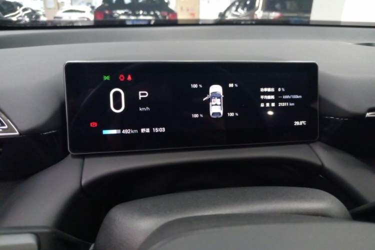 Used AION V 2024 Aion Tyrannosaurus 650 LiDAR Edition Odometer Close Up