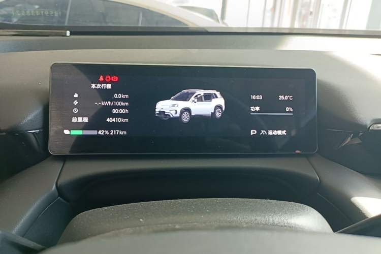 Used AION V 2024 Aion Tyrannosaurus 650 Smart Luxury Edition Instrument Cluster