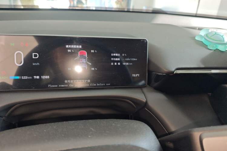 Used AION V 2024 Aion Tyrannosaurus 650 LiDAR Edition Odometer Close Up