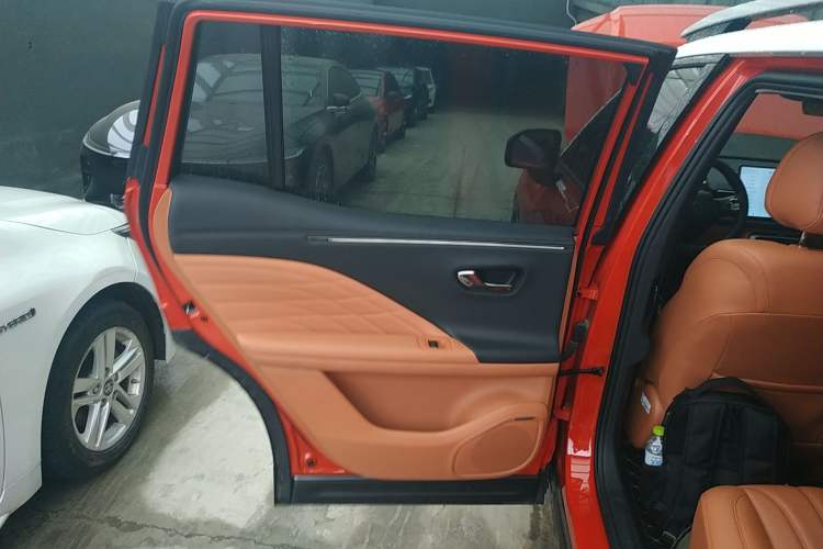 Used AION V 2024 Aion Tyrannosaurus 650 LiDAR Edition Left Rear Door Interior