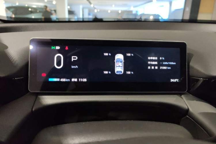 Used AION V 2024 Aion Tyrannosaurus 650 LiDAR Edition Odometer Close Up