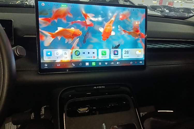 Used AION V 2024 Aion Tyrannosaurus 650 Smart Premium Edition Audio And AC Panel