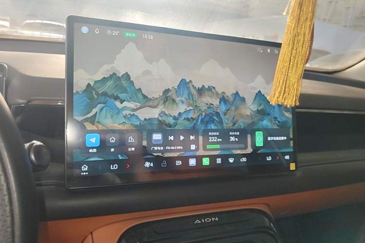 Used AION V 2024 Aion Tyrannosaurus 650 Smart Luxury Edition Audio And AC Panel