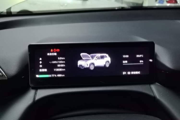 Used AION V 2024 Aion Tyrannosaurus 650 Smart Luxury Edition Instrument Cluster