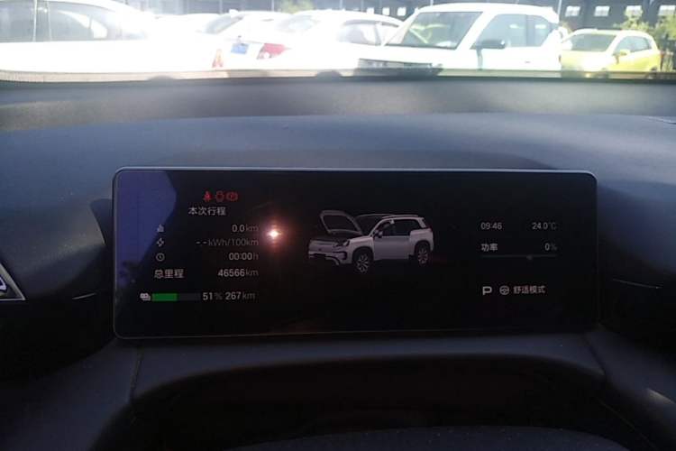 Used AION V 2024 Aion Tyrannosaurus 650 Smart Premium Edition Instrument Cluster