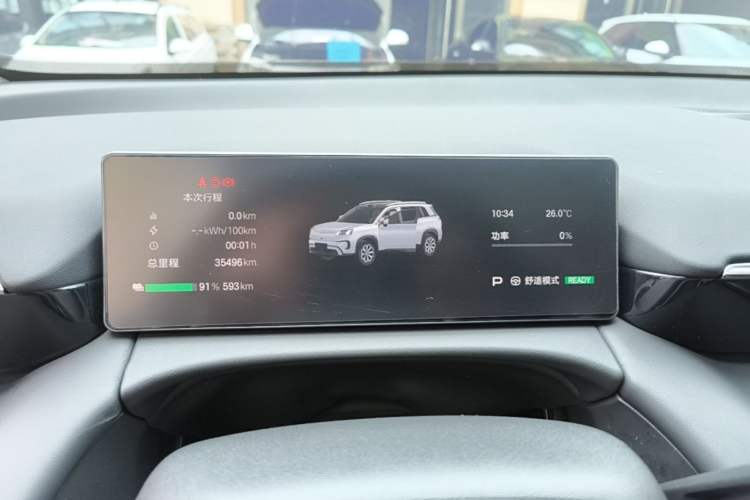 Used AION V 2024 Aion Tyrannosaurus 650 Smart Luxury Edition Instrument Cluster