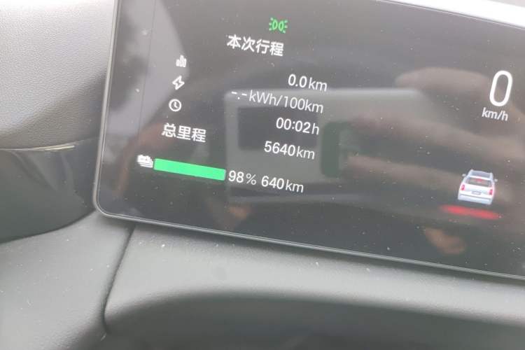 Used AION V 2026 Model Aion Tyrannosaurus Family Edition 650 Zhihao Edition Odometer Close Up