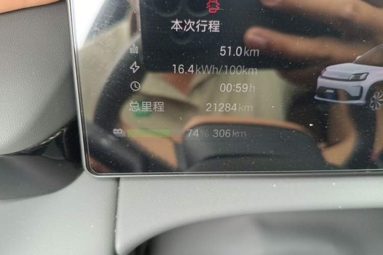 Used AION V 2026 Model Aion Tyrannosaurus Family Edition 520 Zhi Zun Edition Odometer Close Up