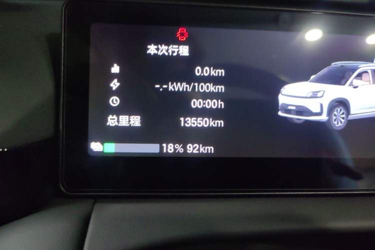 Used AION V 2026 Model Aion Tyrannosaurus Family Edition 650 Zhihao Edition Odometer Close Up