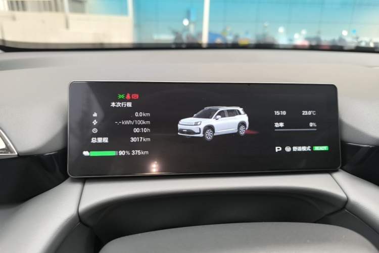 Used AION V 2026 Model Aion Tyrannosaurus Family Edition 650 Zhi Zun Edition Instrument Cluster