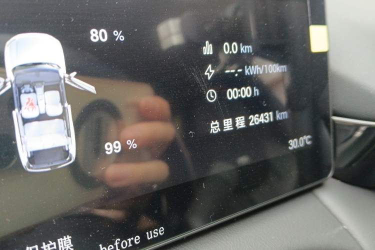 Used AION V 2026 Model Aion Tyrannosaurus Family Edition 520 Zhi Hao Edition Odometer Close Up