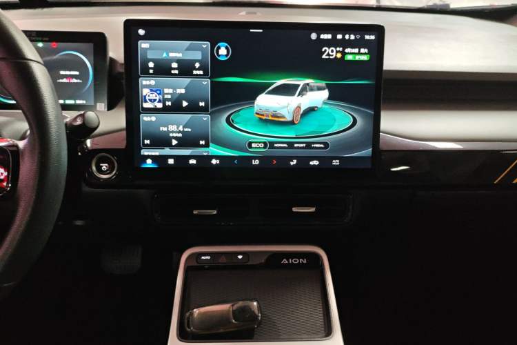 Used AION Y 2021 70 Enjoy Edition Audio And AC Panel