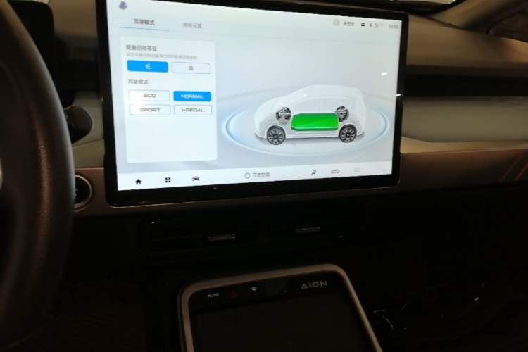 Used AION Y 2021 70 Enjoy Edition Audio And AC Panel