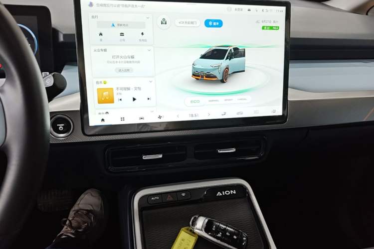 Used AION Y 2021 70 Tech Vitality Edition Audio And AC Panel