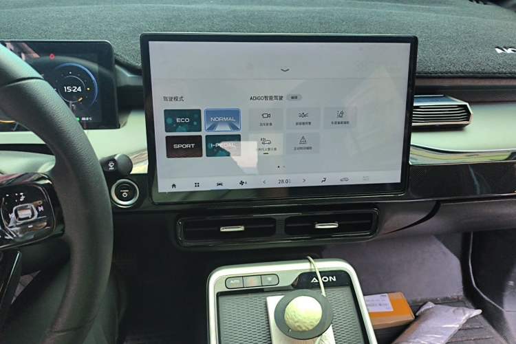 Used AION Y 2021 70 Intelligent Edition Audio And AC Panel