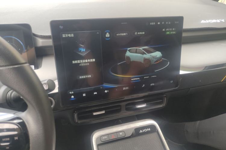 Used AION Y 2021 70 Enjoyment Tech Edition Audio And AC Panel