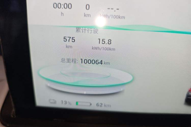 Used AION Y 2021 70 Enjoy Vitality Edition Odometer Close Up