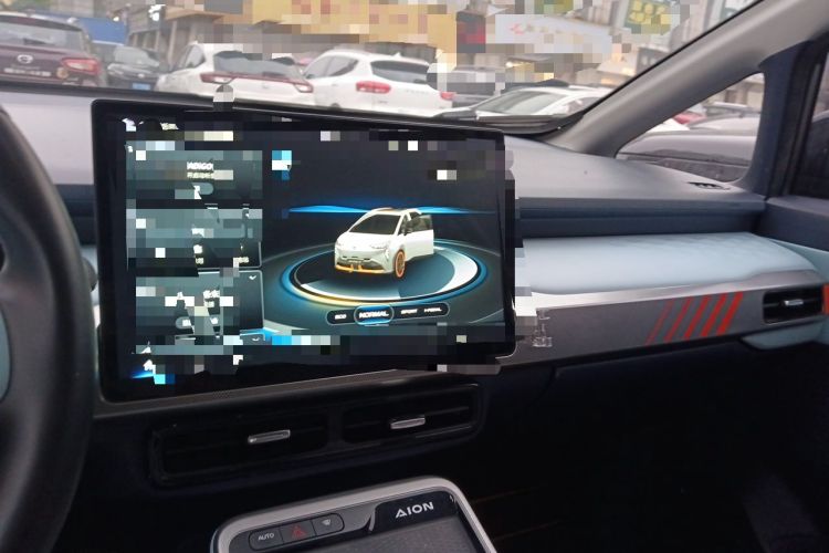 Used AION Y 2021 70 Tech Vitality Edition Audio And AC Panel