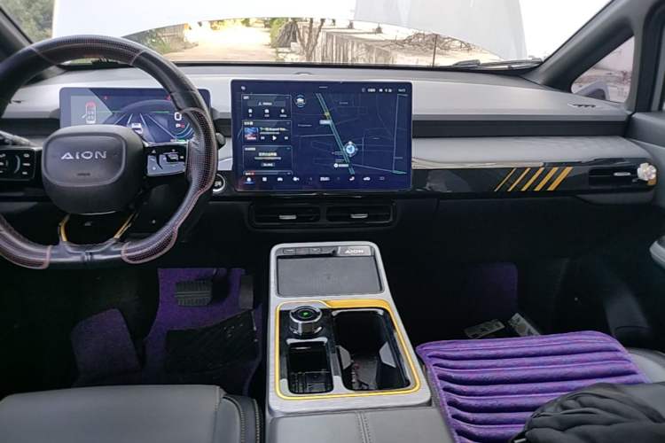 Used AION Y 2021 70 Intelligent Edition Audio And AC Panel