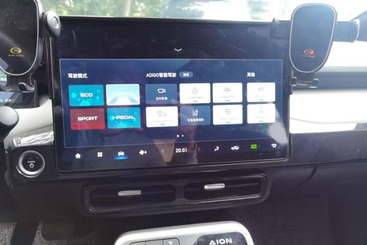 Used AION Y 2021 70 Enjoyment Tech Edition Audio And AC Panel