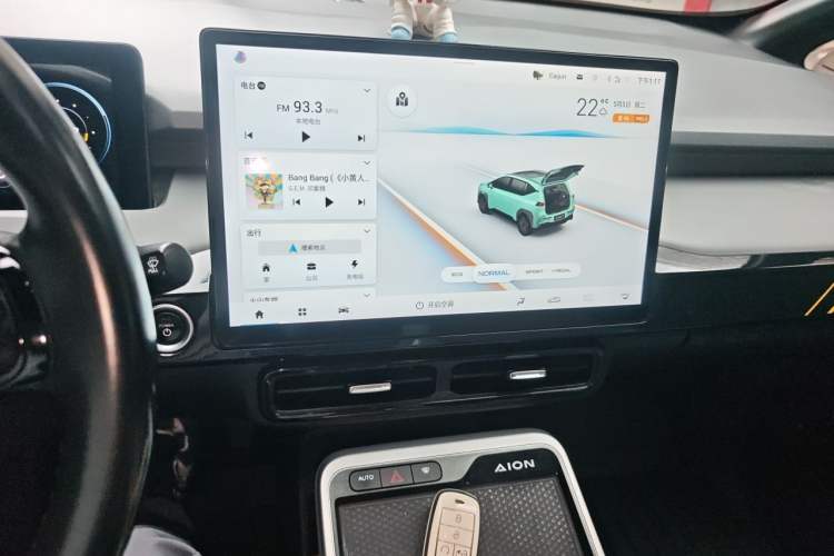 Used AION Y 2021 70 Tech Vitality Edition Audio And AC Panel