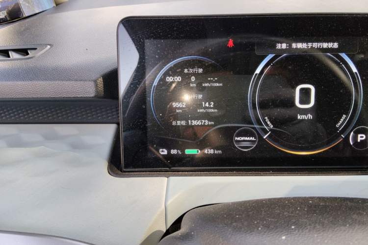Used AION Y 2021 70 Enjoy Vitality Edition Odometer Close Up