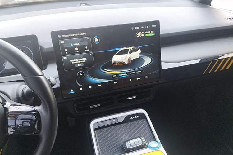 Used AION Y 2021 70 Enjoy Vitality Edition Audio And AC Panel
