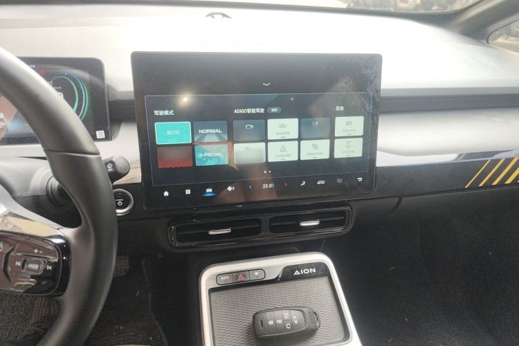 Used AION Y 2021 70 Tech Vitality Edition Audio And AC Panel