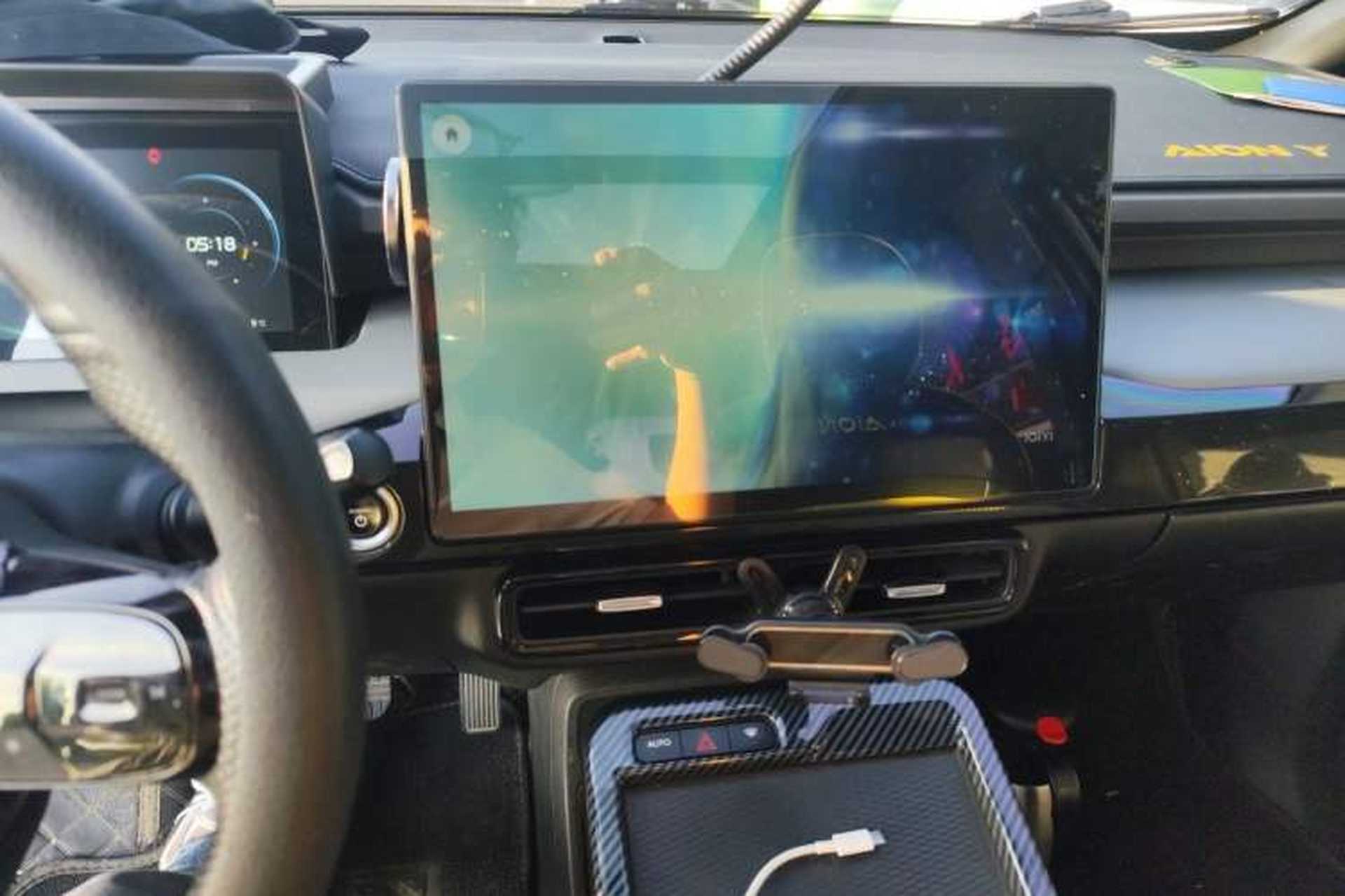 Used AION Y 2021 70 Intelligent Edition Audio And AC Panel