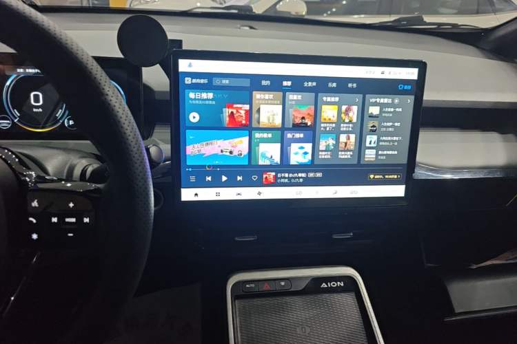 Used AION Y 2021 70 Enjoy Edition Audio And AC Panel